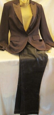 tolle Kombi Lederhose Gipsy Gr. S handschuhweiches Nappa & Blazer Esprit Gr. 36