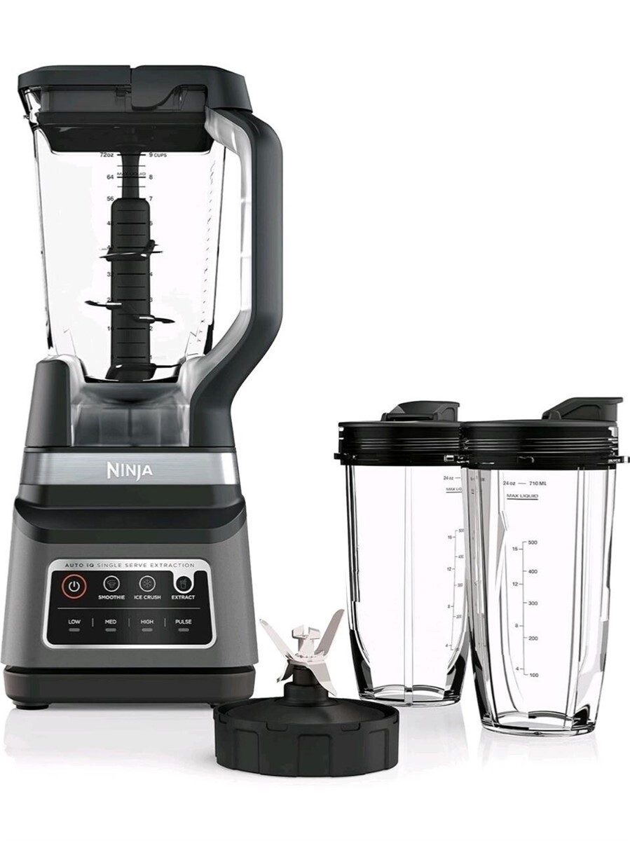 137 Ninja BN751 Professional Plus ブレンダー Ninja BN751 Professional Plus DUO Blender, 1400 Peak Watts, 3 Auto