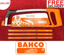 Original Bahco BAH317A 317 300 mm Bügelsäge Rahmen Bi-Metall Schneiden mit 4 Klingen