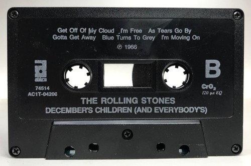 The Rolling Stones DECEMBER'S CHILDREN Cassette **DIGITALLY REMASTERED** VG+/NM - Picture 7 of 9