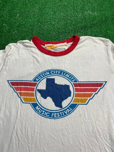 Austin City Limits Music Festival T-Shirt Sz Large Ringer ACL 2018