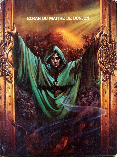 RARE FRENCH DUNGEON MASTER SCREEN 2ND ED VGC! TSR  - Picture 1 of 2