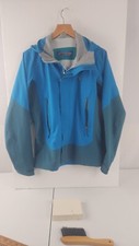 REI Women  s Blue/Teal Nylon Full Zip Hooded Jacket E ELEMENTS Size XS Cond.10/10