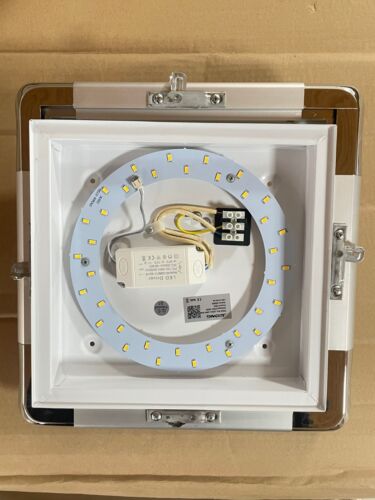 11" LED Ceiling Light Flush Mount, Ultra Thin Square Design Ceiling Lamp,12W AU - Picture 9 of 10
