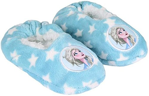 Pantofole Frozen bimba calde bambina pelliccia Disney Anna \u0026 Elsa  antiscivolo | eBay