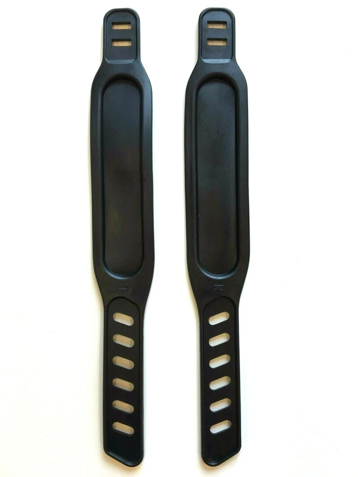 CORREAS DE PEDAL DE BICICLETA DE EJERCICIO -1 par- Universal Reclinado Gimnasio en Casa Ciclo de Vida Foto 2 de 3