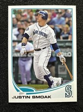 JUSTIN SMOAK #512 2013 Topps Baseball QTY Seattle Mariners