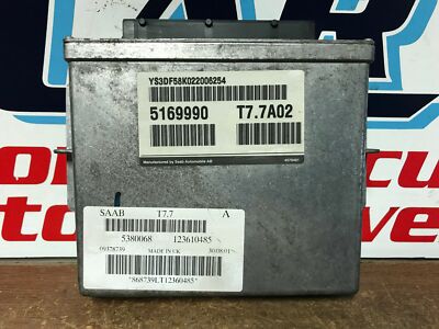 2002 SAAB 9-3 ENGINE COMPUTER 5169990 #115
