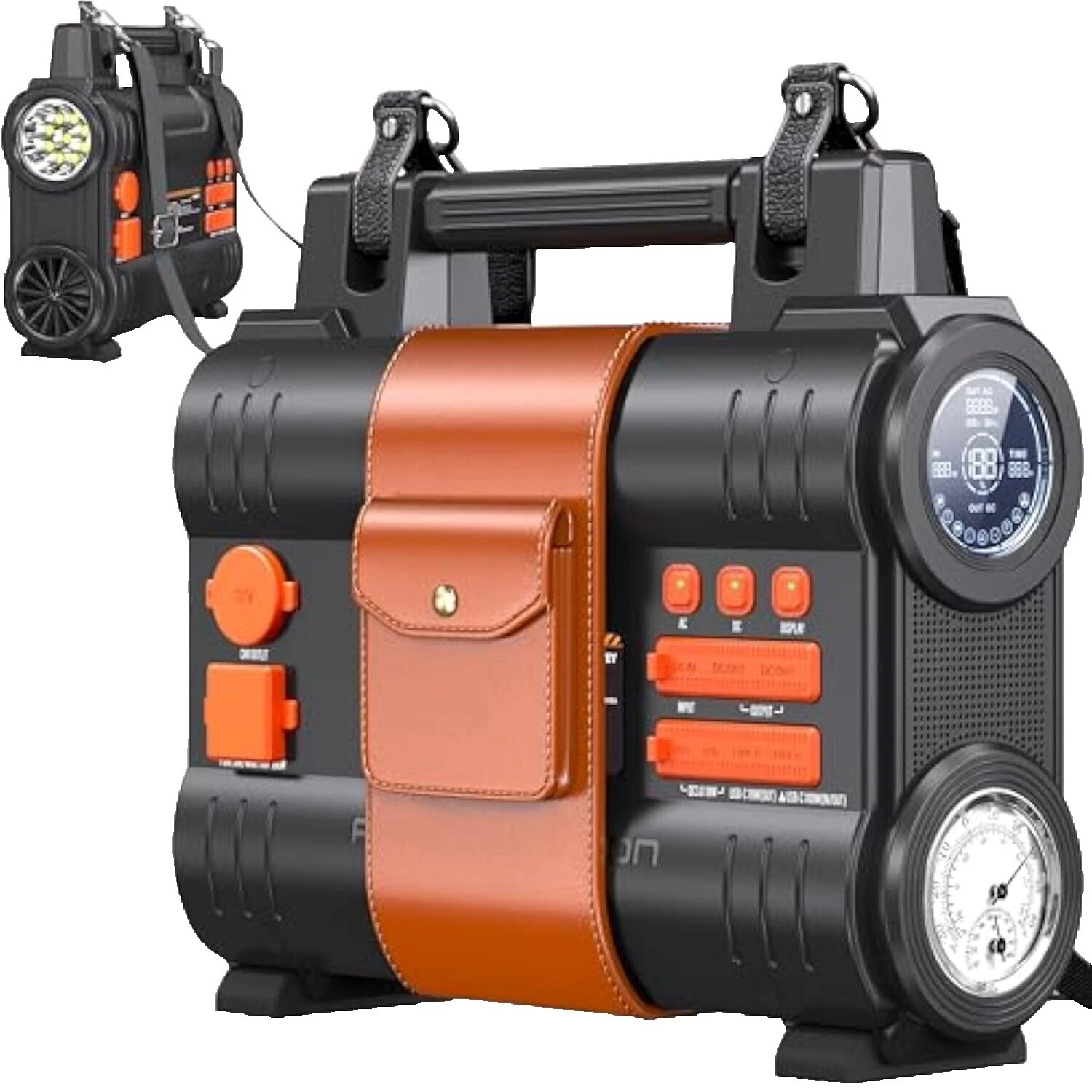 Camping/senderismo paneles solares Negro y kits