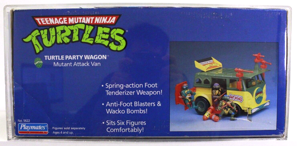 ミュータントニンジャタートルズ　パーティバン Playmates Toys 5622 Turtle Party Wagon Mutant Attack Van
