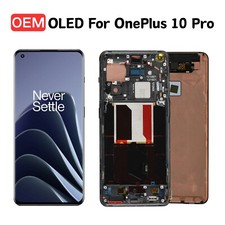 OEM For OnePlus 10 Pro OLED Display LCD Screen Touch Digitizer Assembly W/Frame