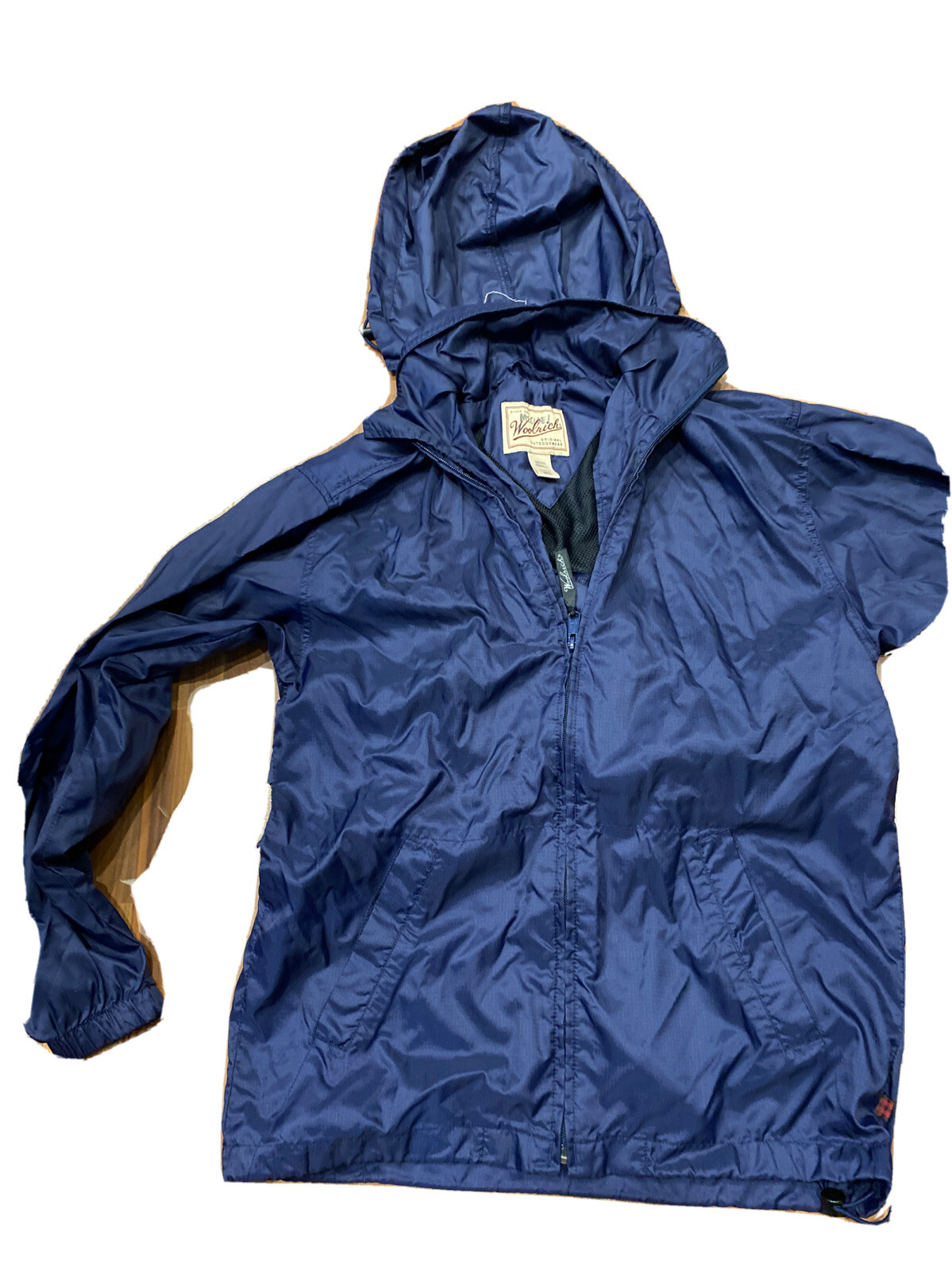 Vintage WOOLRICH Mens Nylon Rain Jacket 