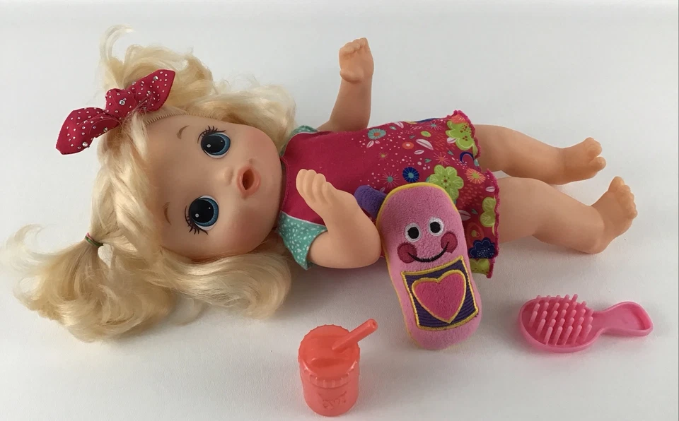 Baby Alive Doll Potty Dance Baby Interactive 50+ Sounds Accessories Blonde #2 - Image 4 of 4