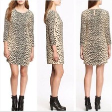 J. Crew Jules Wildcat Shift Dress Size 00