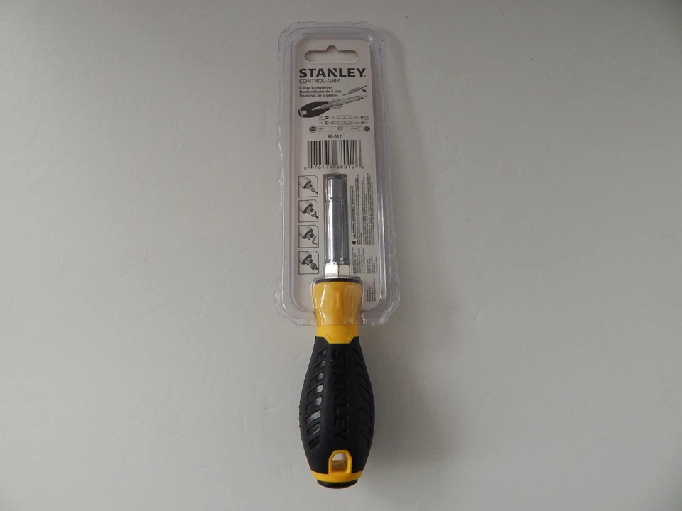 Stanley 68-012 Control-Grip 6 Way Screwdriver New - Image 4 of 4