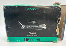 Sony Discman D-101 CD Compact Player W/ Origianl Box- NON-WORKING