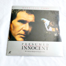 PRESUMED INNOCENT Laserdisc 1991 Widescreen 2-Disc Harrison Ford NEW SEALED