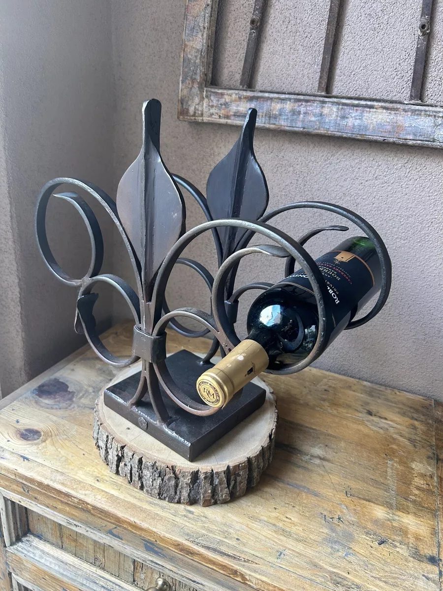 Forged wine rack sale