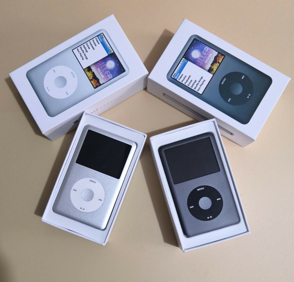 Apple iPod classic 160GB ブラック シルバーセット Apple iPod Classic 6th Generation 160gb Mp3 Mp4 Player Black