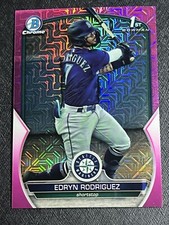 2023 Bowman Chrome Pink Mega Box Edryn Rodriguez /199 #BCP-185 1st Bowman 🔥