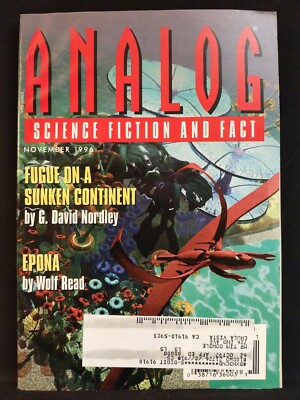 Analog Science Fiction And Fact Magazine November 1996 G. David Nordley