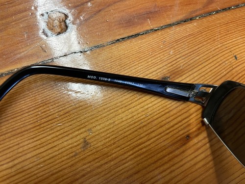 Versace MOD 1079-B 1143 Eyeglasses Silver Metal Rhinestones Frames 50-17-130 - Picture 6 of 13