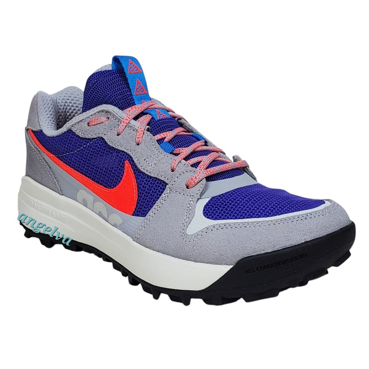 ナイキNike ACG Lowcate Sneakersスニーカー Nike Acg lowcate sneakers men size 8 wolf grey bright