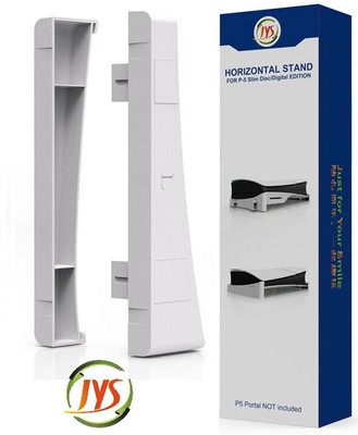 Horizontal Stand For Playstation 5 slim digital edition - white JYS-P5189