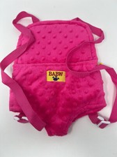 Build A Bear Girls Purple Pink Backpack Carrier