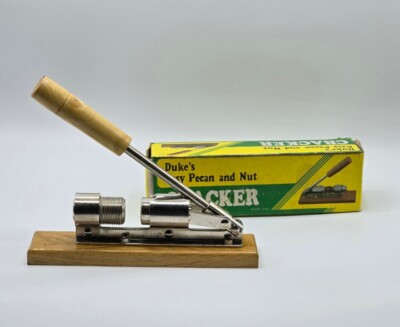 HEAVY DUTY DUKE'S EASY PECAN AND NUT CRACKER With Original Box