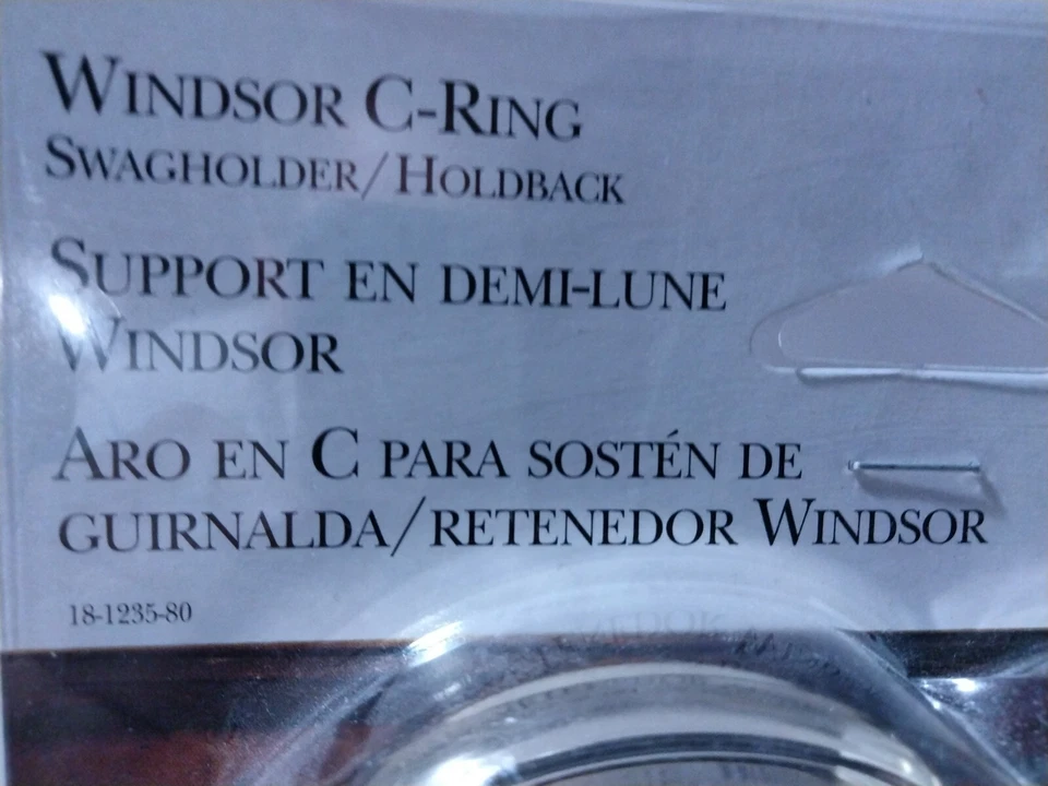 Wamsutta Windsor C-Ring Swagholder/Holdback - Image 2 of 4