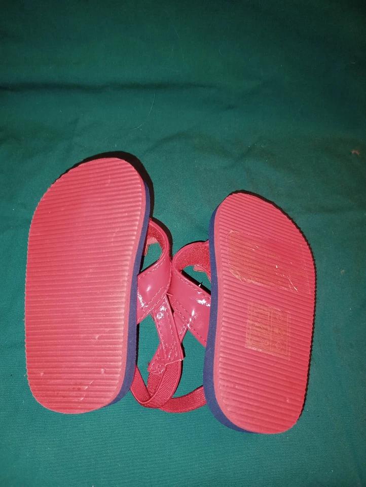 Gymboree Toddler Size 3-4 Red, White, & Blue Sandals - Image 4 of 4