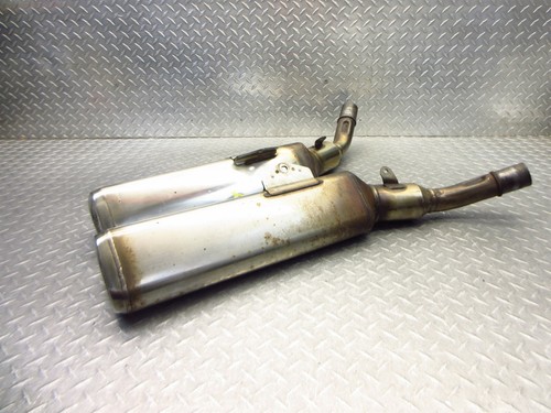 Maserati Quattroporte M139 Exhaust Mufflers Dual Tips Left & Right Side Set Oem 127207645310 Maserati Quattroporte M139 Exhaust Mufflers Dual Tips Left & Right Side Set Oem 127207645310