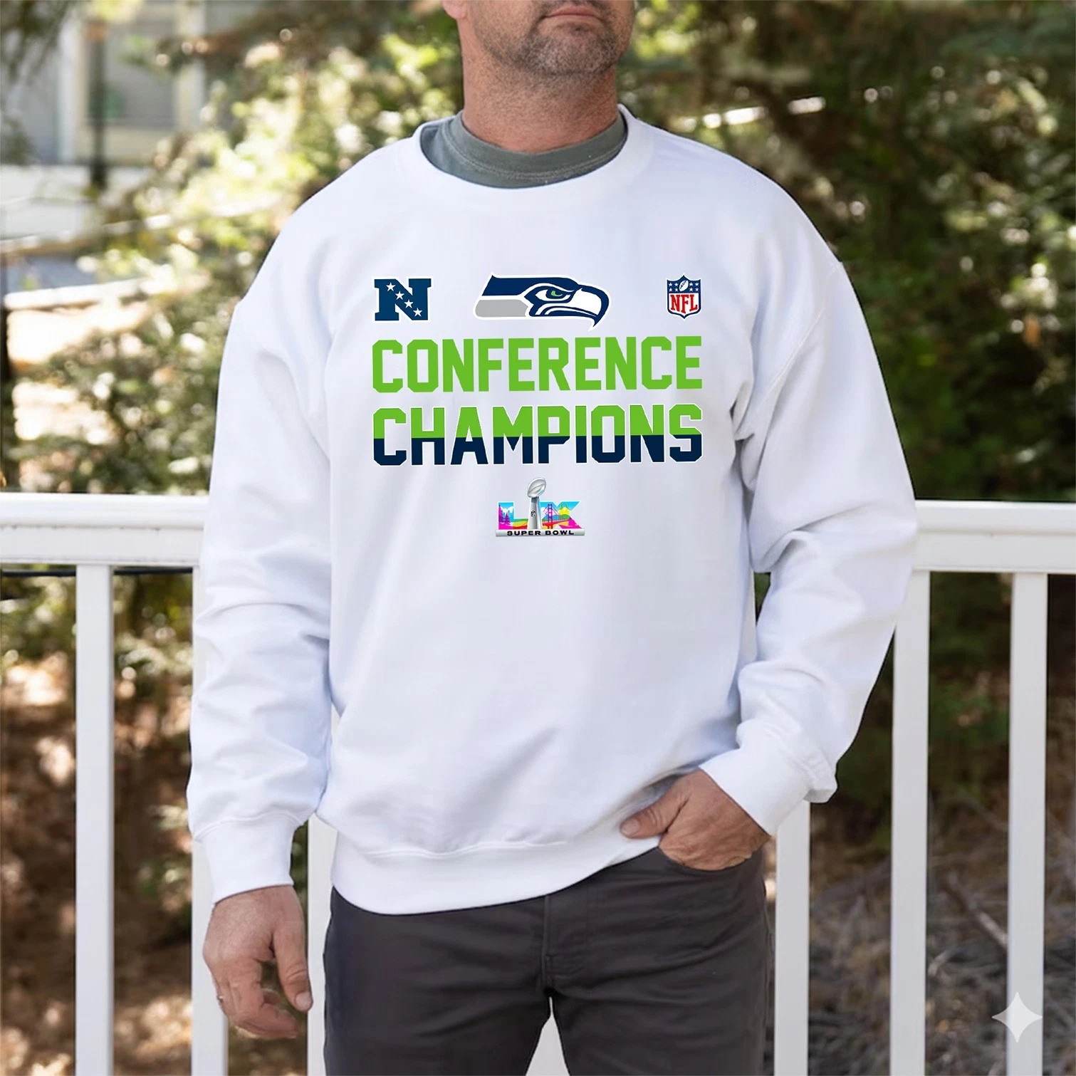 Seattle Seahawks 2025 NFC Championship Sweatshirt