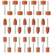 30Pcs Sanding Bits for Dremel Rotary Tool Grinding Stones Sanding Drill Bits wit