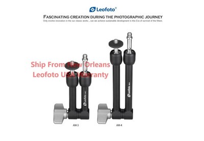 Leofoto AM-3 / AM-4 Kit Versa Magic Arm Anti-Twist Adapter 3/8th Mounting Screws