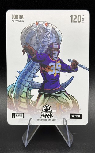 Bo Jackson Battle Arena COBRA "Kevin Durant" Blizzard Battlefoil Steel #BLBF-55