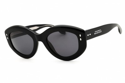 ISABEL MARANT IM 0105 G S 0807 IR Sunglasses Black Frame Gray Lenses 52mm