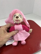 Disney Store Maid Marian Robin Hood Mini Bean Bag Plush 8 Inch Pink Dress Toy