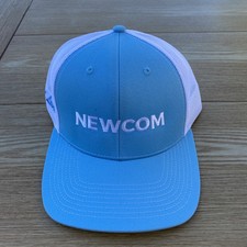 Outdoor Snap Back Trucker Hat Baseball Cap Adjustable Strap Next Level Newcom