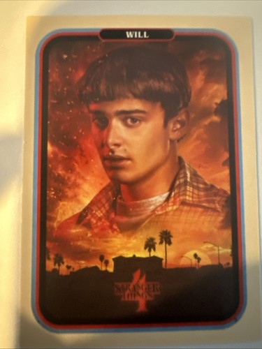 Zerocool Butcher Billy Stranger Things 4 Will Card #1