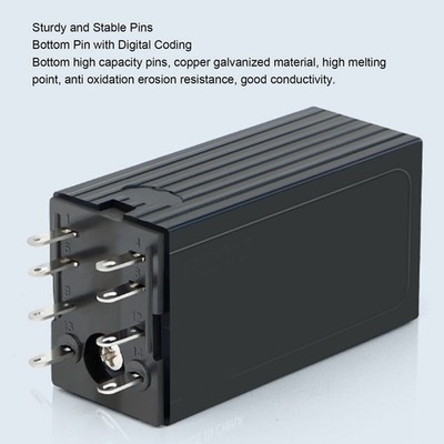Delay Time Relay 0.1S 99H Range Digital LED Display High Temperature Resistant
