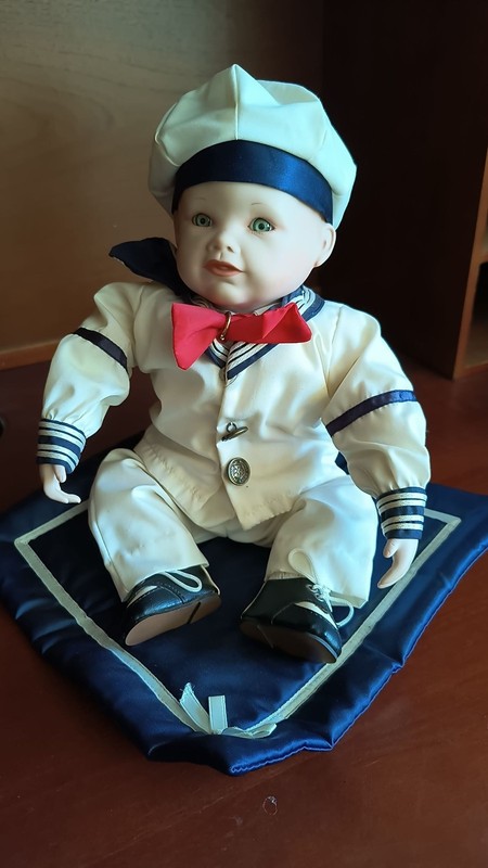 Yolanda’s Picture Perfect ”Mathew" Porcelain Doll in box w/COA.