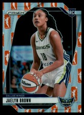 2024 Panini Prizm WNBA #31 Jaelyn Brown WNBA Logo Prizms RC Rookie Card