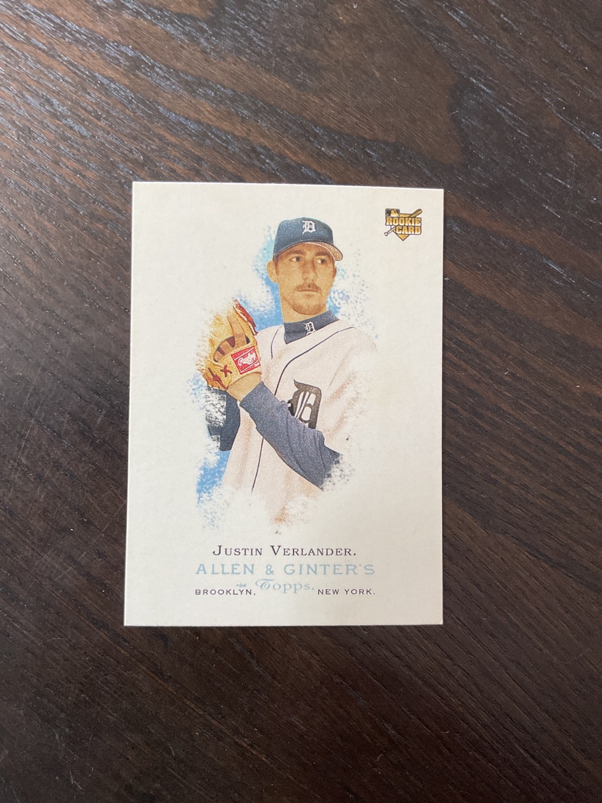 2006 Topps Allen & Ginter #74 Justin Verlander Rookie Card RC Tigers