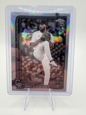 2025 Topps Chrome Update Carson Palmquist Sepia Refractor #USC173 (RC)