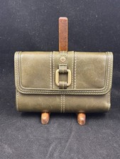 Fossil Tri-Fold Brown Leather Folding Wallet