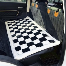 Backseat Pet Bed Mat, Truck Plaid Dog Bed for Car Back Seat, Deluxe Dog Seat ...