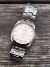 Vintage Rolex Air-King 1950s Rare 3-6-9 Explorer Dial Original Rivet Bracelet 