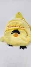 San-X Rilakkuma Kiiroitori Plush Backpack Yellow Bird Toddler Small Bag Kawaai